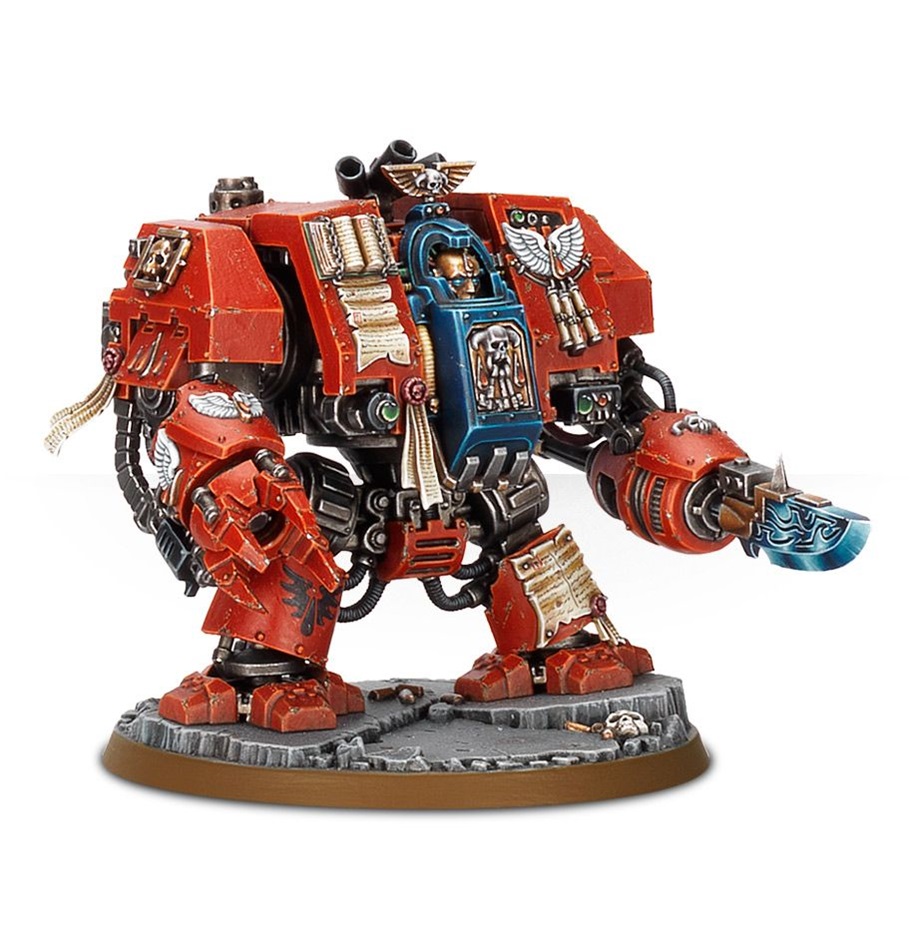 Blood Angels Librarian Dreadnought